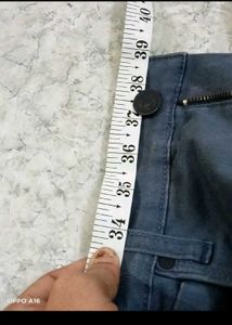 Blue Buddha Gray Denim Jeans