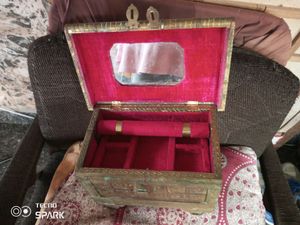 Antique Brass Decorative Box