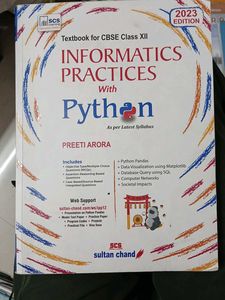 Informatics Practices BOOK Class 12
