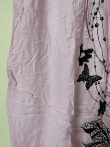Baby Pink Sleeveless Top  Daily Wear