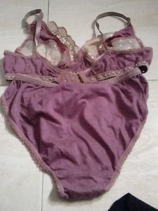 Purple Bra &amp; Panty Set