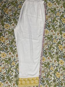 FASHOR Printed Yellow Kurta nd Palazzo