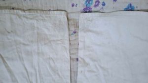 BEIGE JEANS, GREY JEANS, DISTRESSED BLUE JEANS