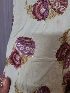 Light Pista Green Kurti Suit Set