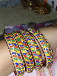 Multi Colour Bangles 🌈