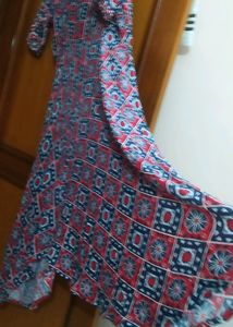 Blue And Red Multi Colour