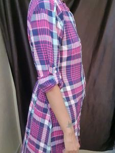 Checked Dress