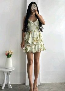 Floral Ruffle Romper