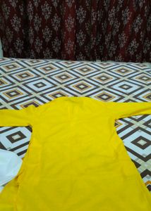 Vibrant Yellow Kurta Set!!!Puja Special
