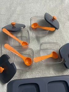 Multipurpose Serving Tray and Lid Stand Spice Cont