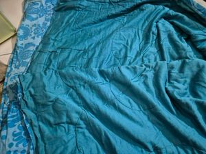 Floral Blue blanket