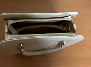 LINO PERROS OFF white Handbag