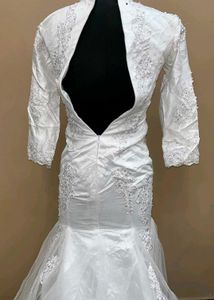 Elegant Long Sleeve Wedding Dress