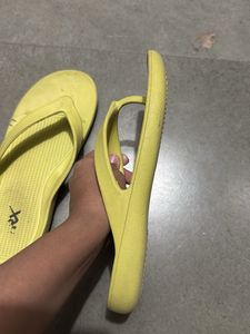 Yellow Flip Flops
