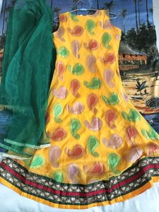 Yellow Frock Suit...