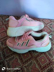 Pink Casual Sneakers