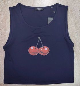 Cherry Print Tank Top
