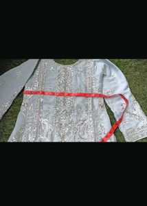 Embroidered Georgette Suit