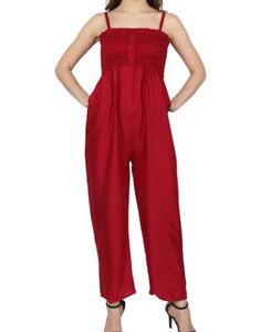 Maroon Aesthetic Jumpsuit