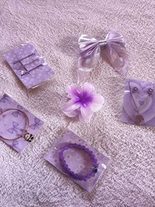Purple Accessory set (New)