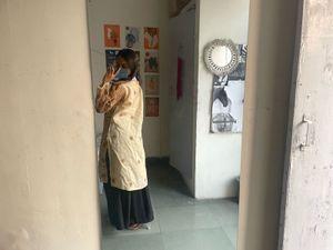 Elegant Embroidered Kurta