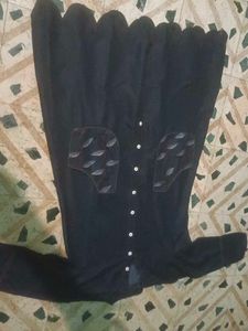 Denim Midi Shirt Dress