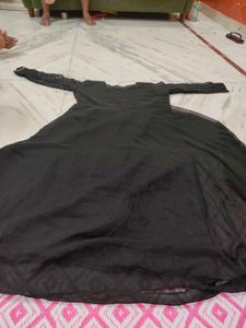 Elegant Black Ethnic Gown