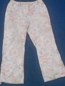 Floral Print Pant