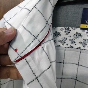 Van Heusen White Elegant Shirt Party/Casual