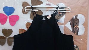 Black High neck flowy dressMossimo Supply Co.