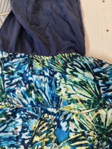 Floral Print Hoodie Top