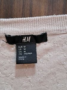 HnM Sweater Taupe Color Brand New