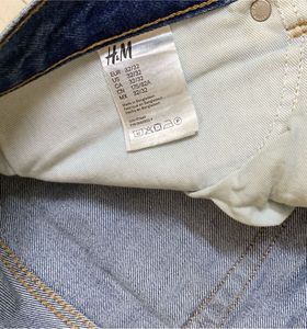 H&amp;M Ripped Blue Denim Jeans