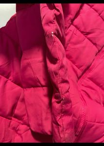 Hollister Pink Puffer Jacket