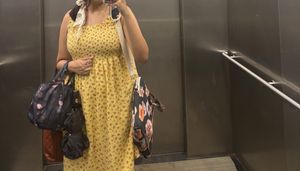 Floral Pastel Yellow Dress