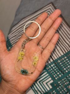 Alphabetic Resin Keychains