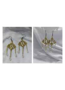 Ethereal Sun Princess&#39;s Fantasy Treasure Earrings