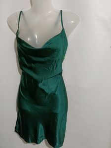 DAMN SEXY SATIN DRESS