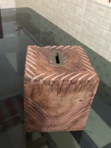Wooden Money Bank