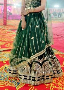 Gorgeous Green Lehenga Choli