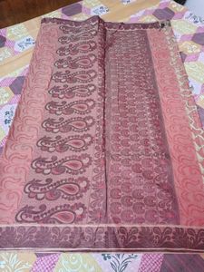 Elegant Floral Print new unused Saree