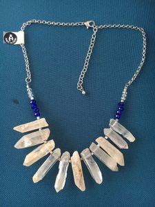 Natural Crystal Quartz Necklace