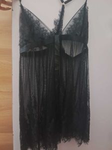 Black Sheer Lingerie Set (SAVANA)
