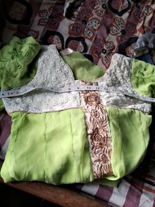 Never Used Anarkali Chudi Georgette