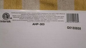 Aroma AHP 303 Single Burner Hot Plate Black (120V)