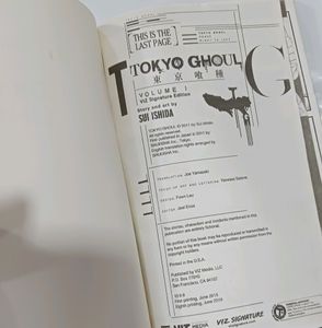 Tokyo Ghoul By Sui Ishida