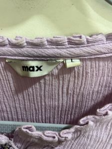 Lavender Embroidered Kurta