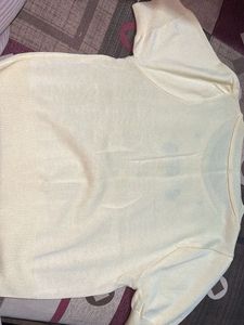 Cute Embroidered Knit Top