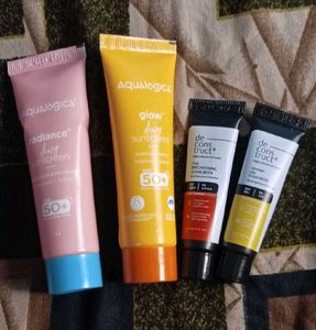 Aqualogica & Deconstruct Sunscreen Bundle