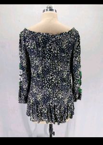 New Sleeve Embroidery Peasant Top